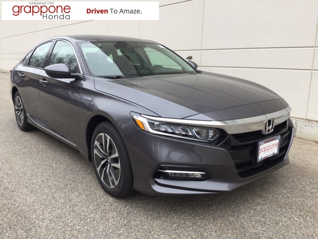 New 2018 Honda Accord Hybrid EX L Navigation 4D Sedan In Bow